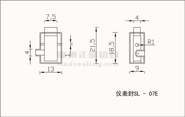 SL-07E仪表封尺寸 SL-07E仪表封尺寸